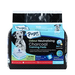 Training Pads 50pk Charcoal