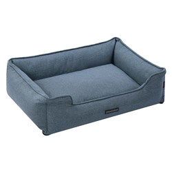 Pia Walled Pet Bed Lge Denim