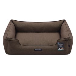 Pia Walled Pet Bed Lge Brown