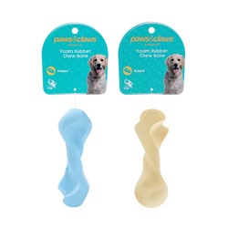 Tpr Foam Chew Bone 12.5x4.5cm