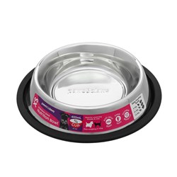 Stainless Steel Pet Bowl Black