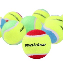 Tennis Balls 8pk 6cm