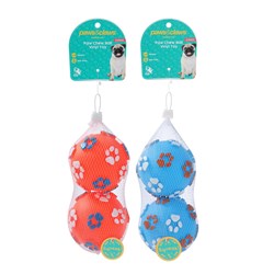 Paw Print Ball 2pk Vinyl