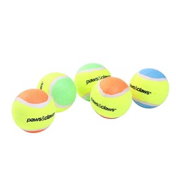 Tennis Balls 5pk 6cm