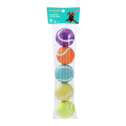 Tennis Balls 5pk 6cm