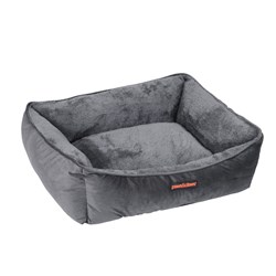 Lux Walled Bed Grey Small