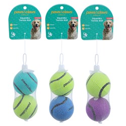 Squeaky Tennis Balls  2 Pack